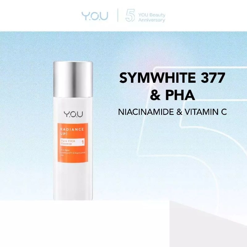 YOU Symwhite 377 Radiance Up Brightening and Exfoliating Essence Mencerahkan Kulit Kusam