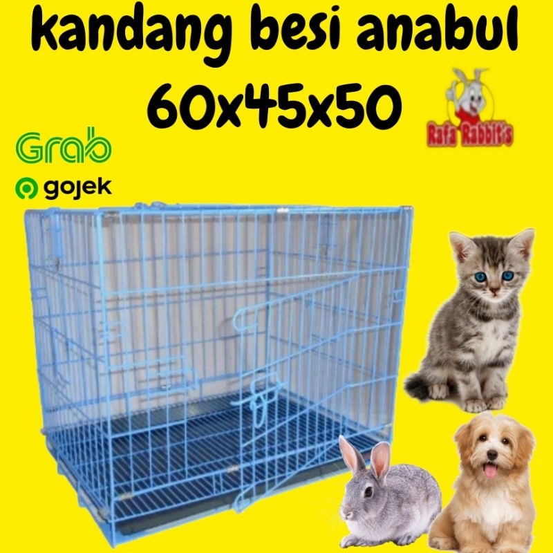 Kandang kucing 60x45x50 kandang kucing murah