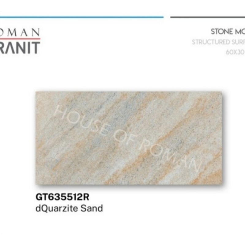 Roman Granit GT635512R dQuarzite Sand 30x60 kw1