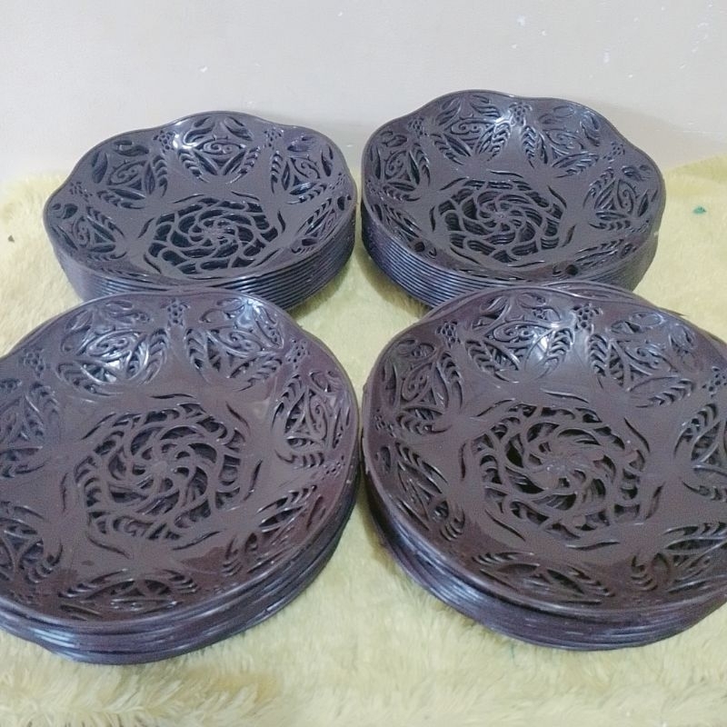 INGKA PLASTIK PIRING MAKAN ISI 12 PCS