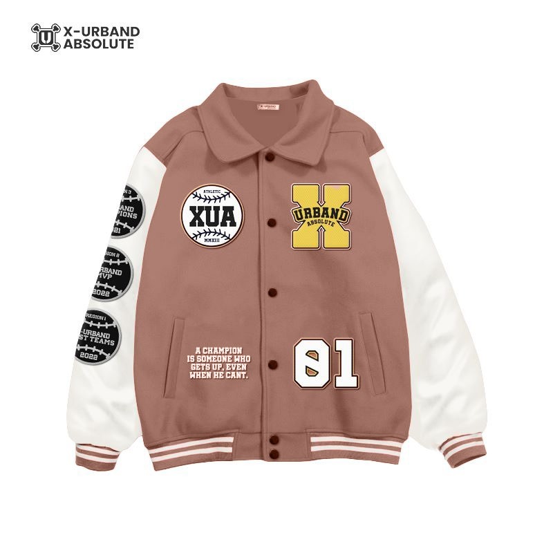 bestpromo xua jaket varsity baseball jaket unisex vintage baseball