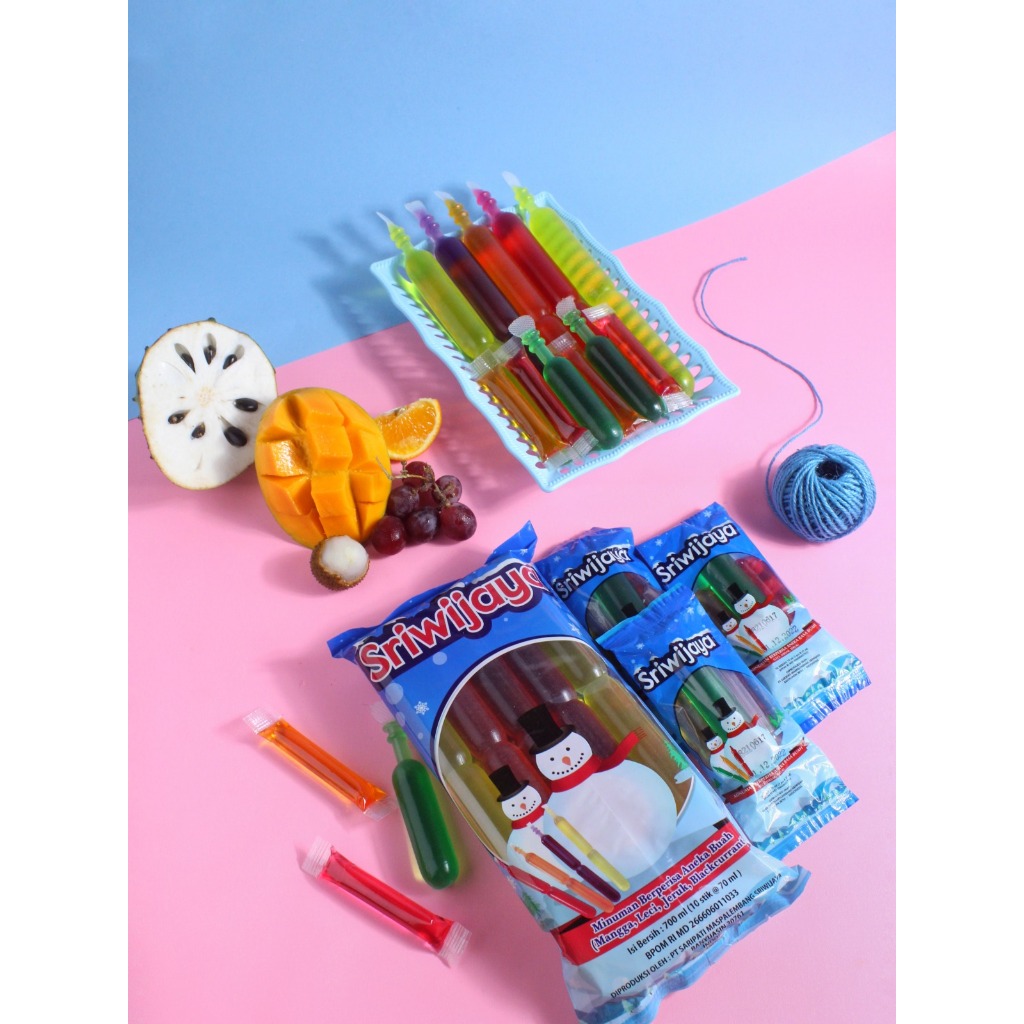 

Es Stick / Ice Stick SRIWIJAYA - 700ml - 10pcs @70ml