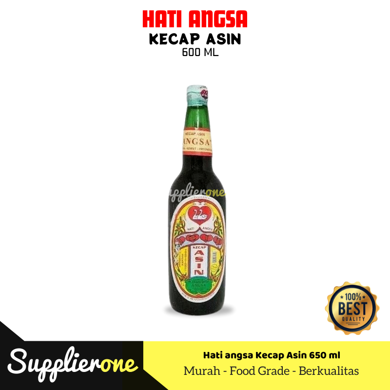 

Kecap asin hati angsa / Kecap asin 600ml / Kecap hati angsa / Kecap asin botol / Hati angasa kecap asin