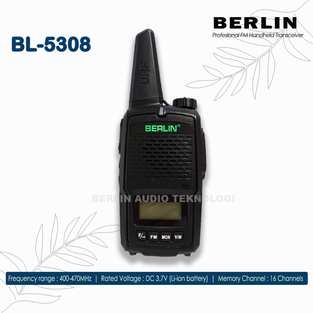 HT Berlin BL 5308 Walkie Talkie Original