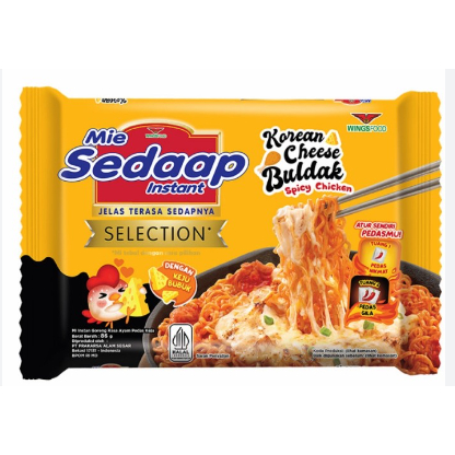 

Mie Sedaap Korean Cheese Buldak 86gr