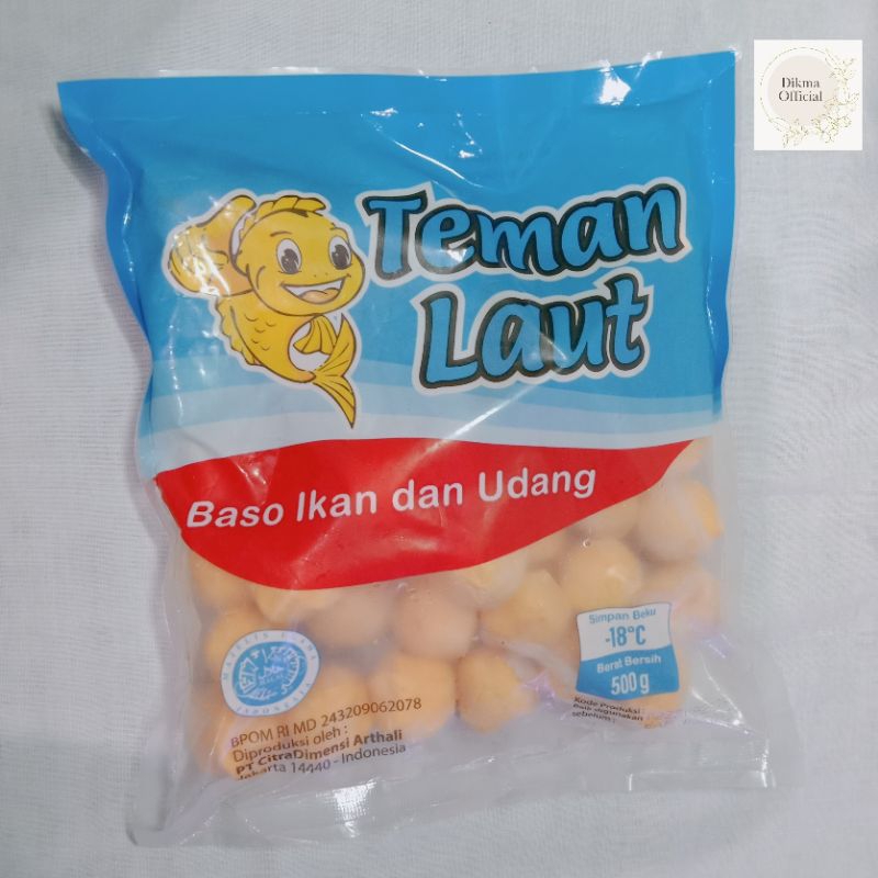 

TEMAN LAUT BASO IKAN UDANG 500GR - BASO IKAN UDANG - FROZEN