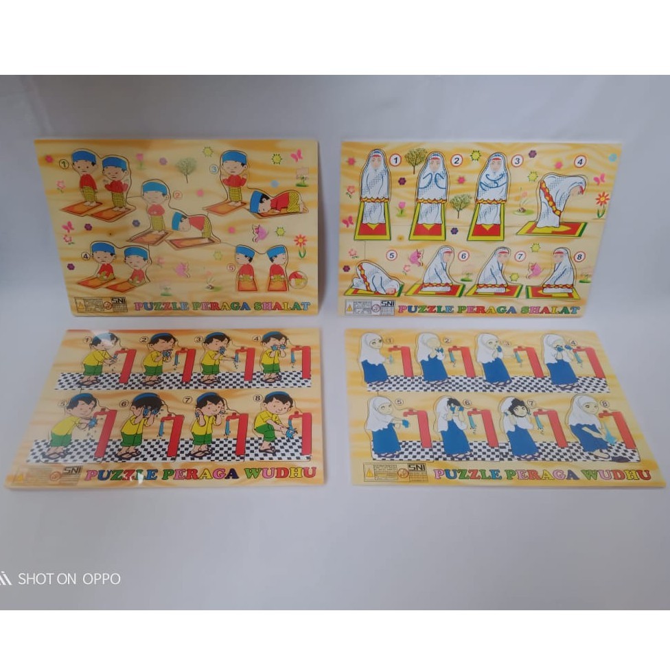 PUZZLE HURUF HIJAIYAH Mainan Edukasi Anak, Puzzle Kayu Huruf HIJAIYYAH Abjad Alfabet Bahasa Arab