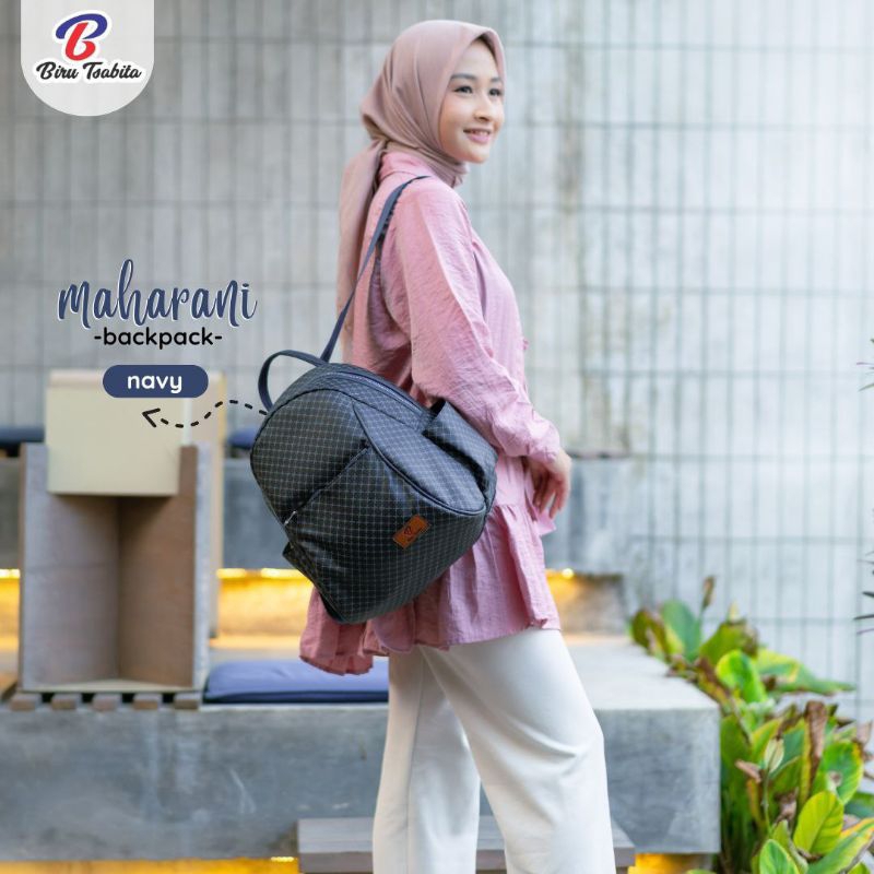 RANSEL MAHARANI BY BIRU TSABITA (Tas sekolah/tas kerja/tas kuliah/tas backpack/tas muat buku tema da