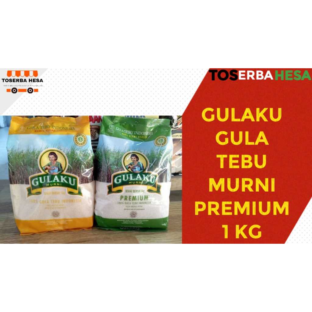 

GULAKU MURNI GULA PASIR 1KG GULA PREMIUM PUTIH 1 KG