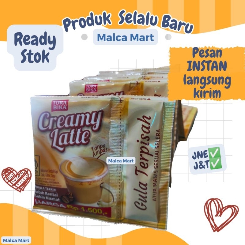 

Kopi Creamy Latte 10 pcs @25 gram