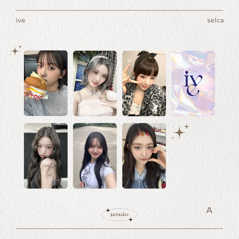 [IVE] PHOTOCARD SELCA 7 IVE