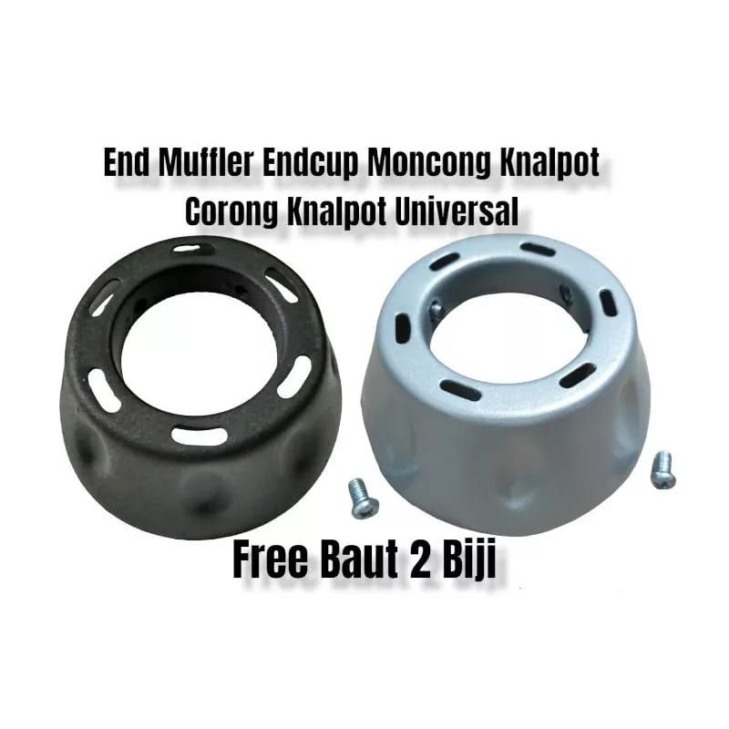 CORONG KNALPOT END MUFFLER MOCONG KNALPOT VARIO 125 150 BEAT KARBU PCX MIO M3 MIO SPORTY UNIVERSAL M