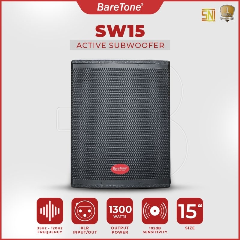 Subwoofer aktif 15 inch Baretone Sw 15