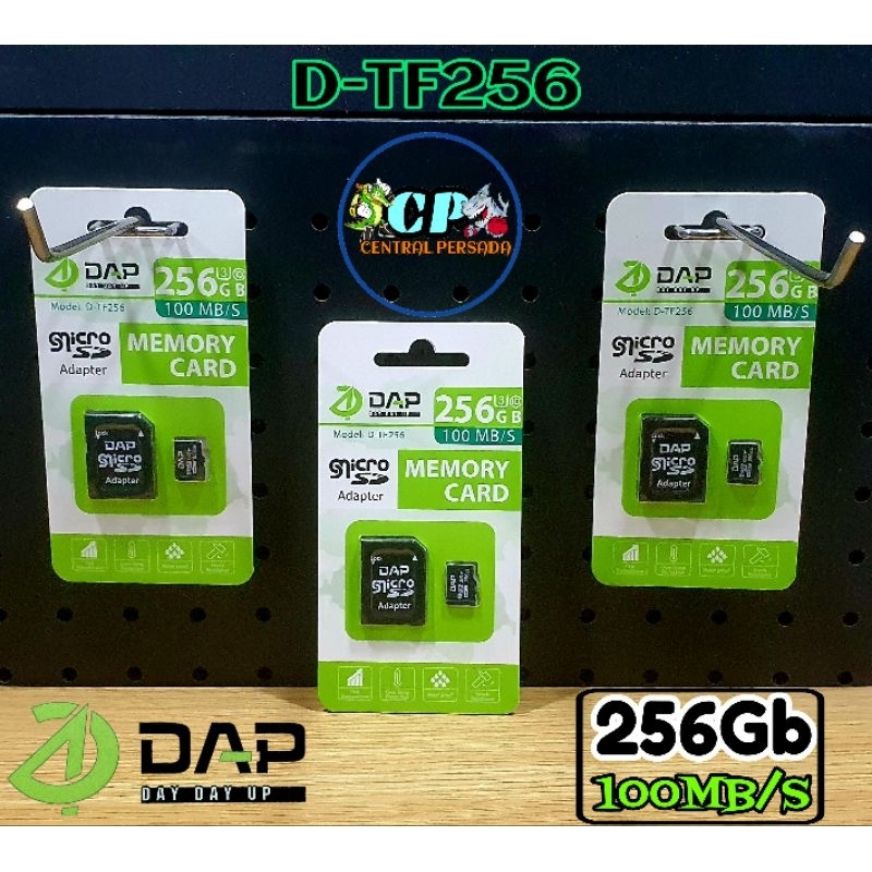 Memory MMC DAP Micro SD 256Gb with Adapter