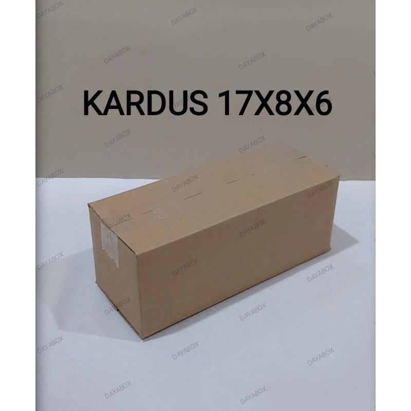 

PROMO BOX KARDUS UKURAN 17X8X6 CM KEMASAN PACKING