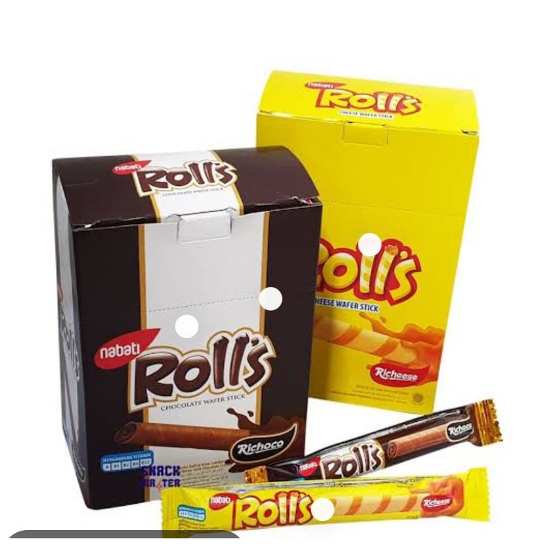 

Nabati Rolls 8 gram ( 1 Pack isi 20 pcs)