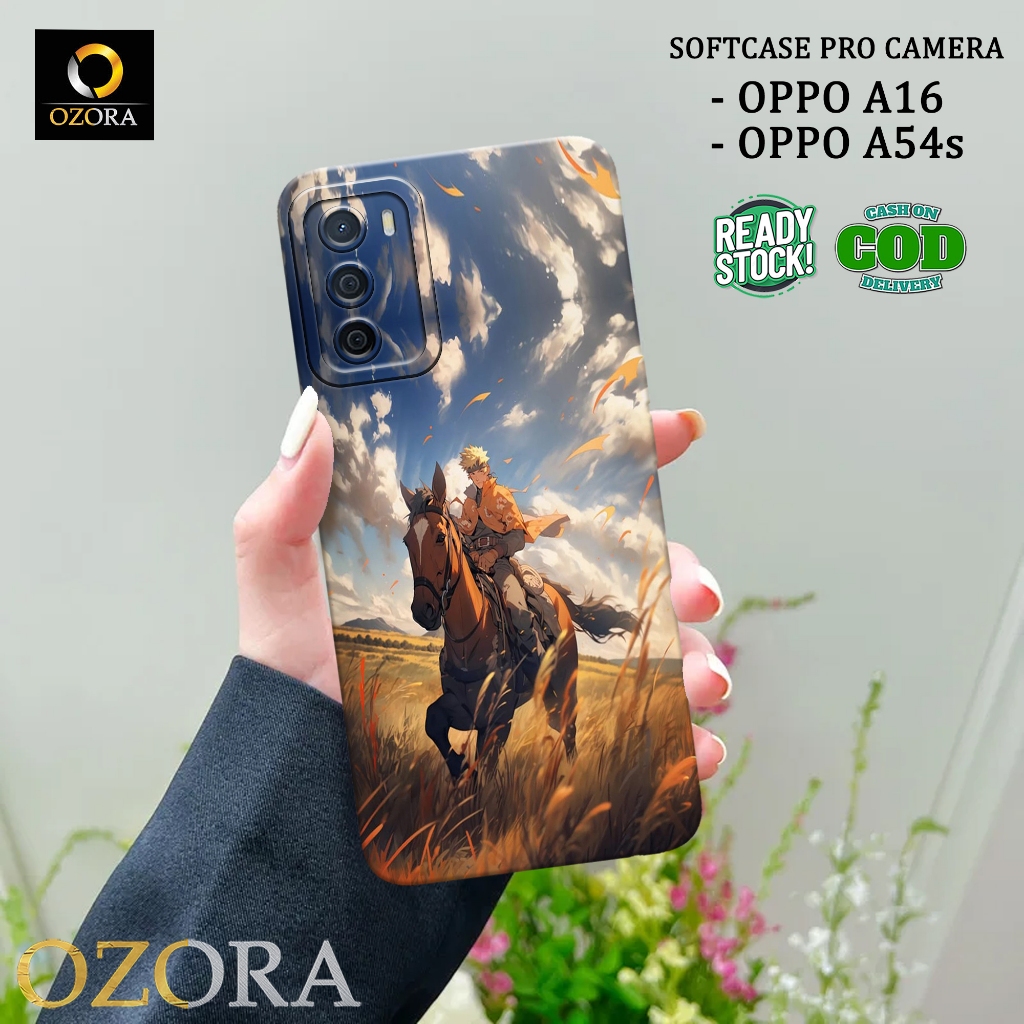 OZORA - Softcase Hp Oppo A16 / A54s Terbaru - Fashion Case ANIME - Case Hp Oppo A16 / A54s - Casing 