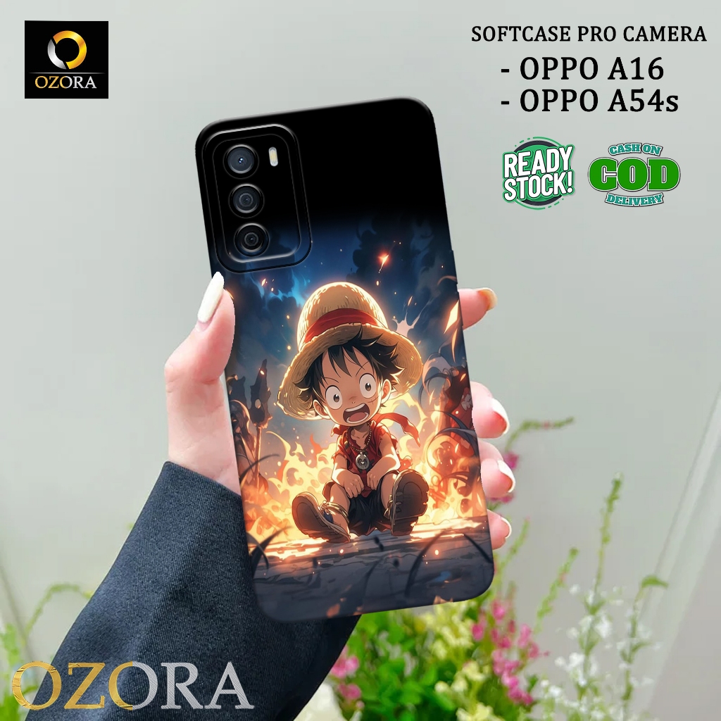 OZORA - Softcase Hp Oppo A16 / A54s Terbaru - Fashion Case ANIME - Case Hp Oppo A16 / A54s - Casing 