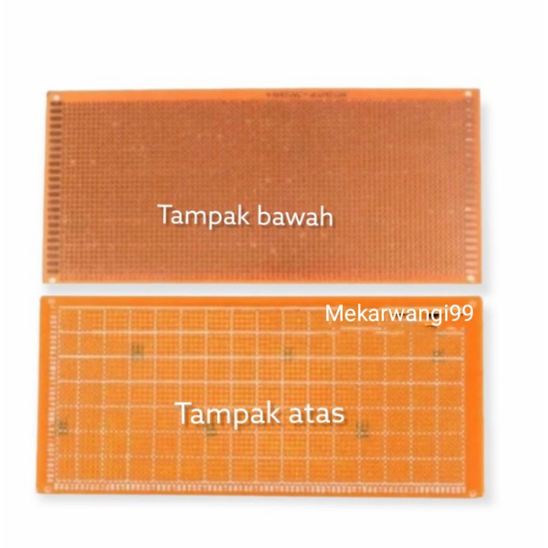 PCB IC BNK 04 100mm x 220 mm / Papan PCB Bolong PCB IC