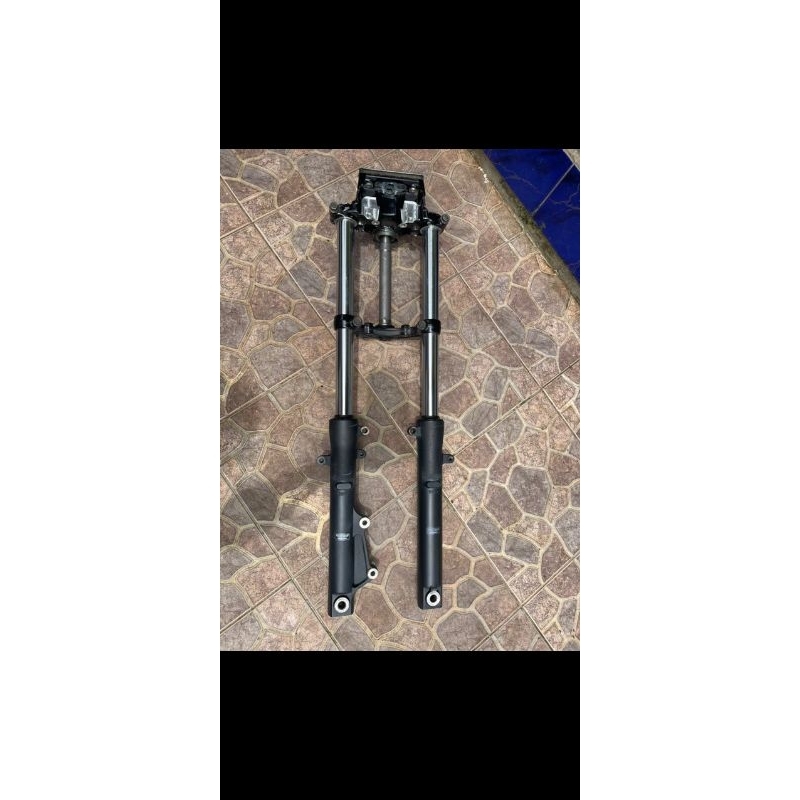 shockbreaker shock depan verza 150 original copotan pnp modifikasi