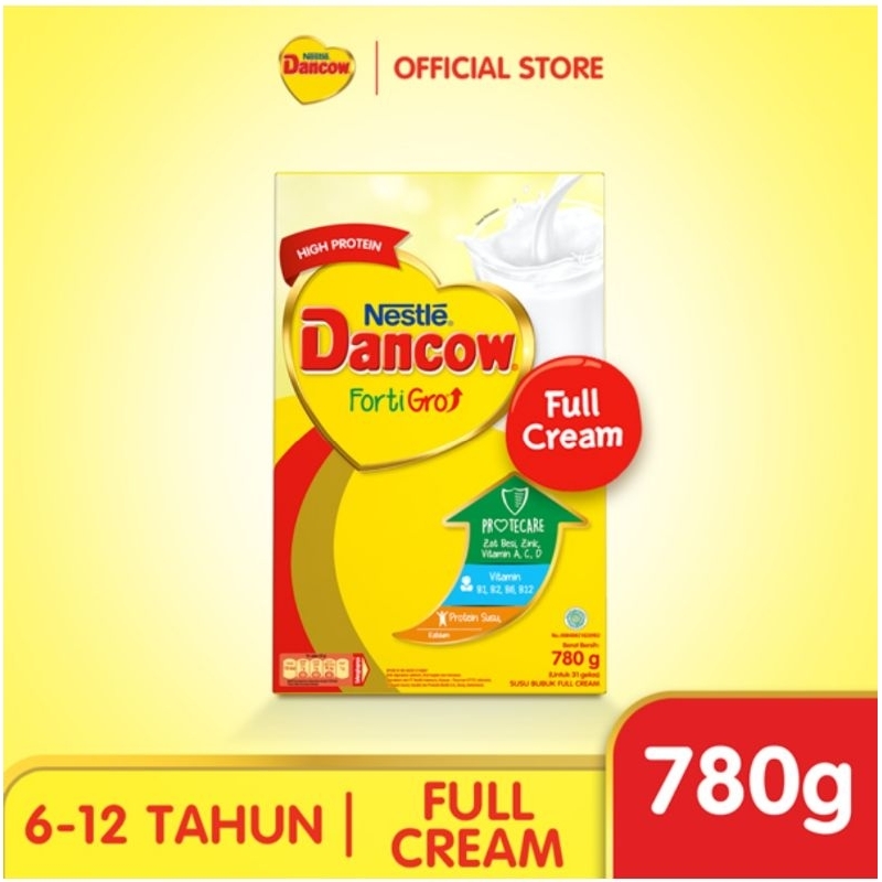 

Dancow fortigro Full cream/Instan/ Cokelat 780g