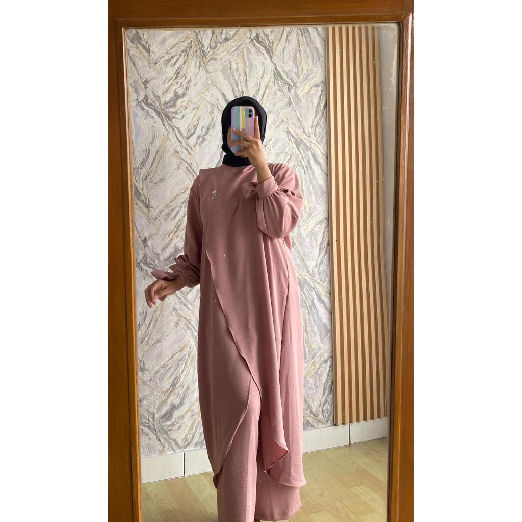 SET TUNIK MADEENA / TUNIK MADEENA CRINKLE