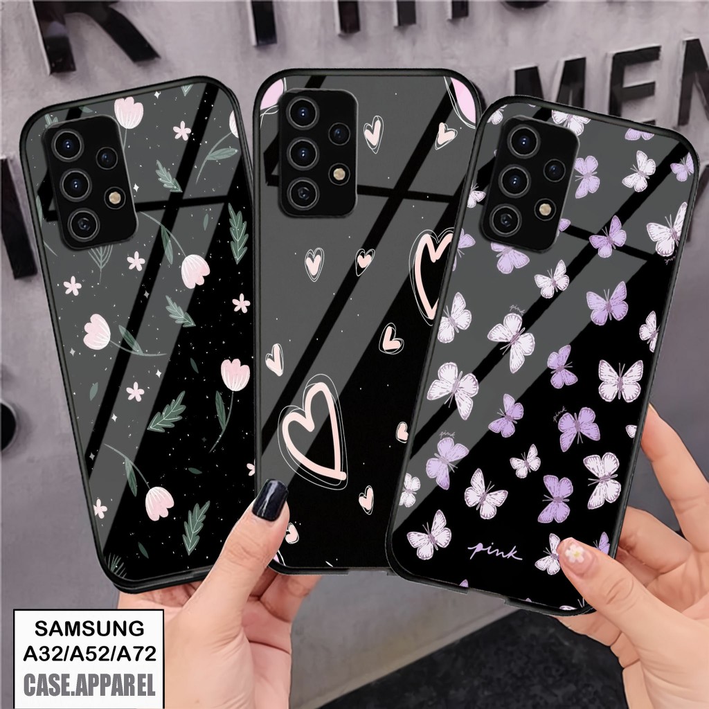 Case Samsung A32 A52 A72 - Softcase kaca Samsung A32 A52 A72 - Kesing terbaru Samsung A32 A52 A72 (G