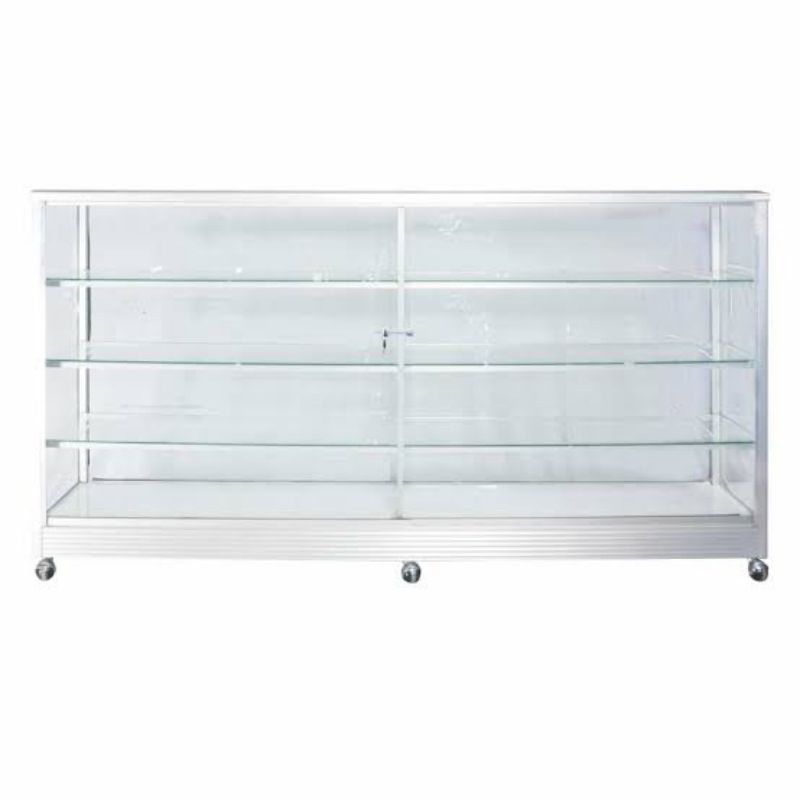 ETALASE / RAK ETALASE KHUSUS BANDUNG DAN SKITARNYA / ETALASE KACA MURAH / ETALASE KACA ALUMINIUM