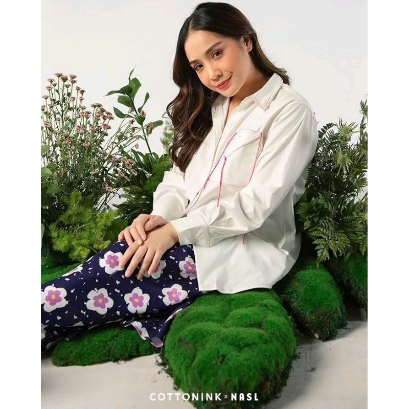 Cottonink x Nagita Slavina Off-White Elmara