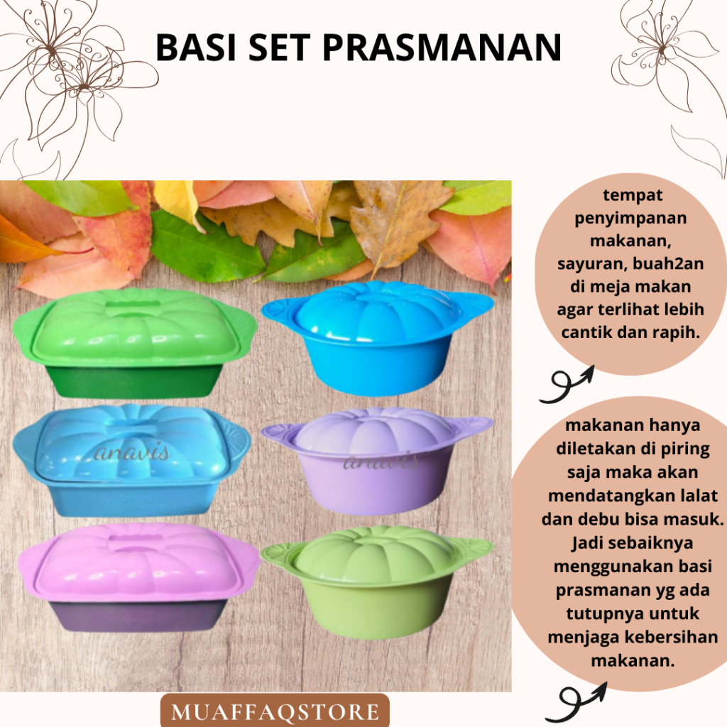 Basi Prasmanan Persegi Dan Bulat+Teko/Basi Persegi Set Prasmanan