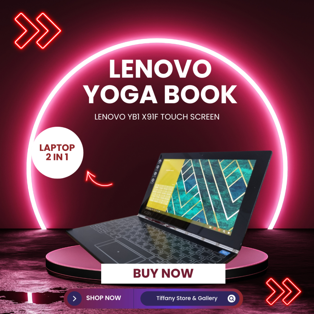 laptop Tablet 2 in 1  Lenovo Yoga Book YB1-X91F