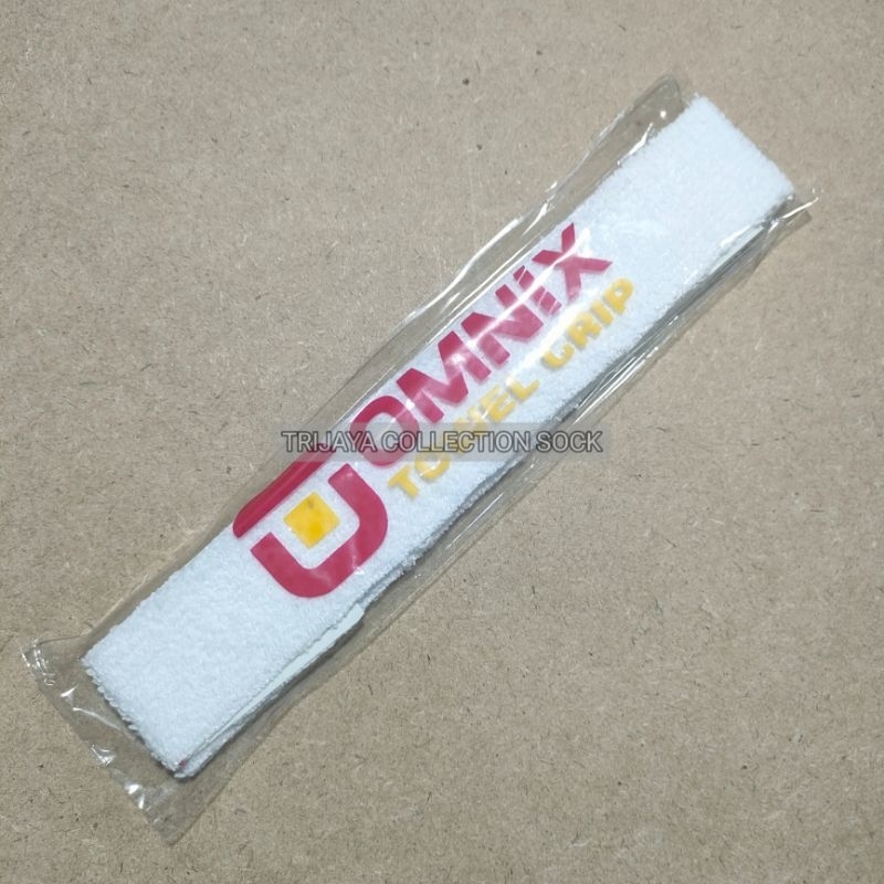 (Grosir) 1 Lusin Towel Grip Raket Badminton Bahan Handuk Polos