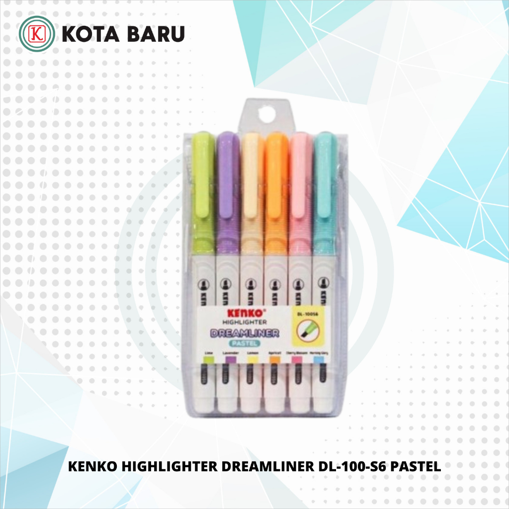 

KENKO HIGHLIGHTER DREAMLINER DL-100-S6 PASTEL