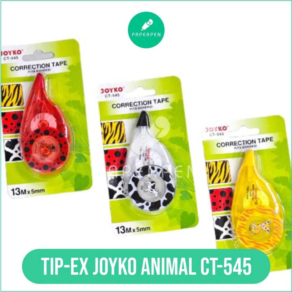 

CORRECTION TAPE / TIP-EX JOYKO ANIMAL CT-545