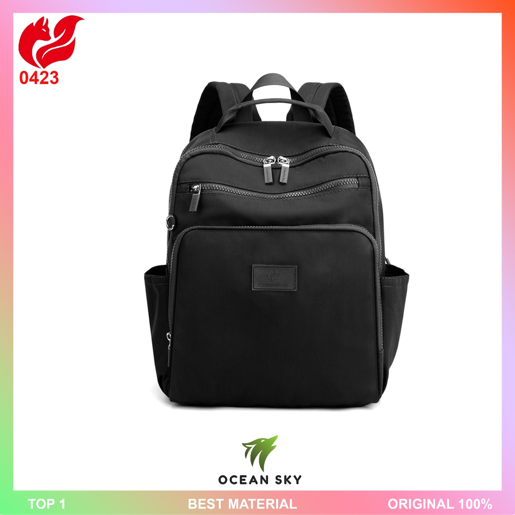DISKON COLORFUL FOX ORIGINAL/OCEAN SKY - TAS RANSEL COLORFUL FOX 0423 RANSEL ORIGINAL IMPORT NILON
