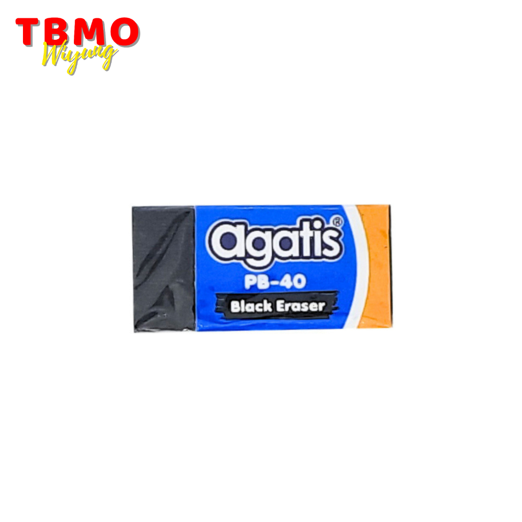 

Agatis Penghapus Pensil Kecil Black Eraser PCS - ECER