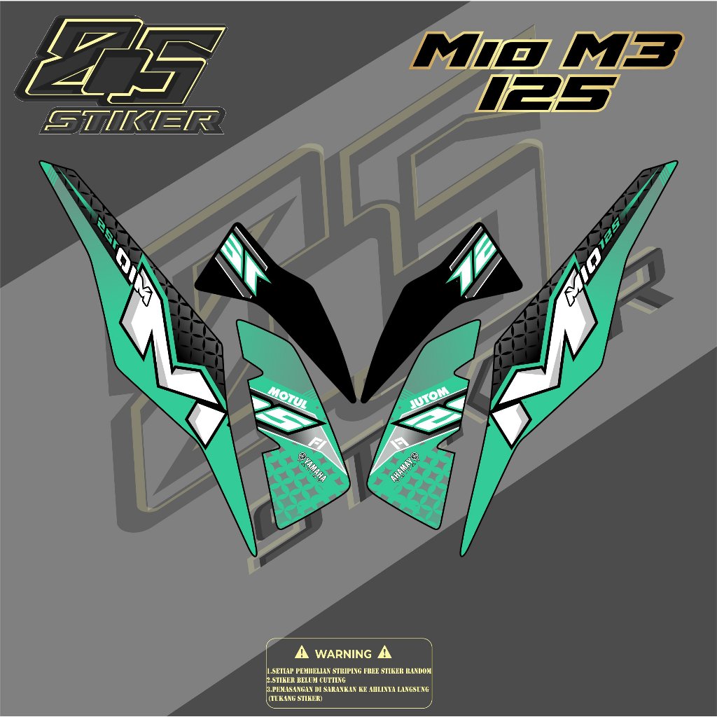 STRIPING MIO M3 - STRIPING MIO Z - STRIPING MIO 125