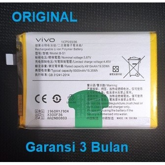 Battery Baterai Vivo Y21 Y21s Y21t Y33s 4G Y33t B-S1 Original