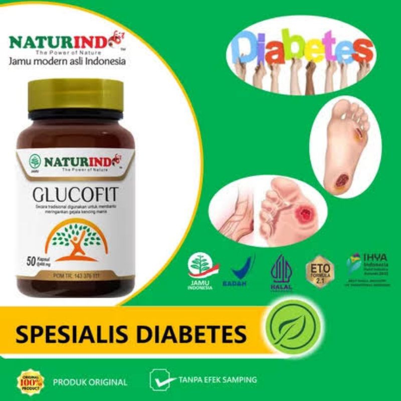 GLUCOFIT (OBAT HERBAL SPESIALIS DIABETES)
