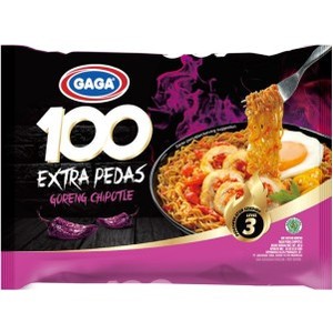 

Gaga Mie 100 Extra Pedas Goreng Chipotle 85gr