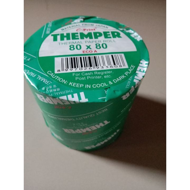 

EPRINT THERMAL PAPER 80X80 ECO THEMPER KERTAS KASIR EDC