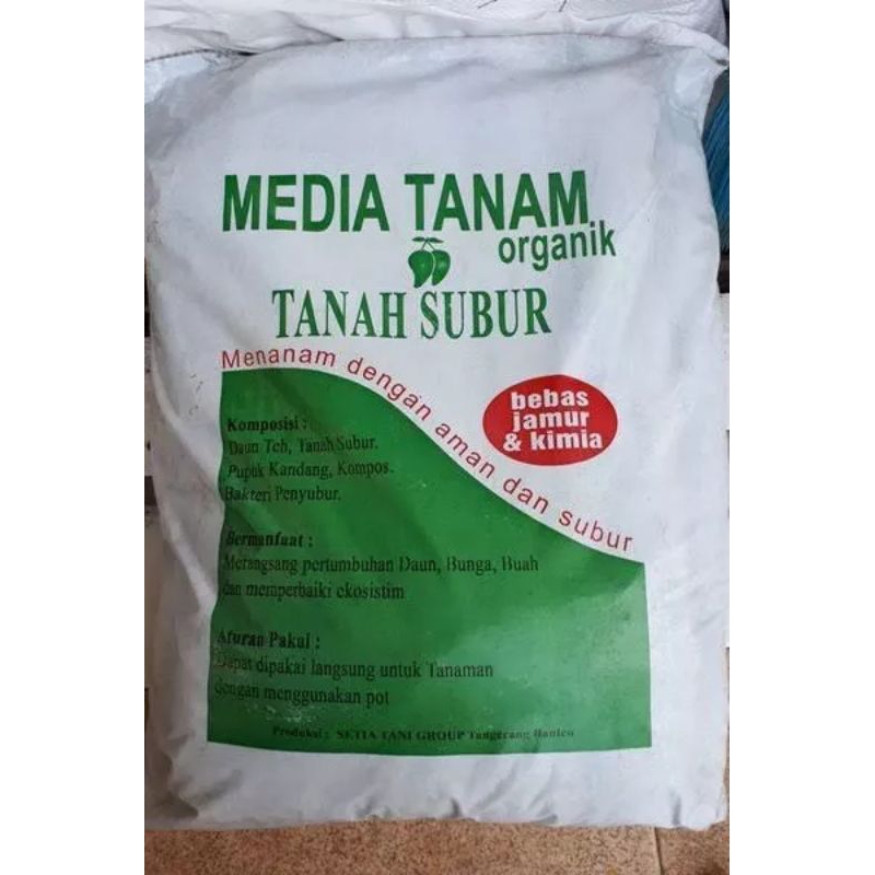 RB Media Tanam Organik tanah subur 1 KARUNG BESAR // Media tanam siap pakai 1 Karung