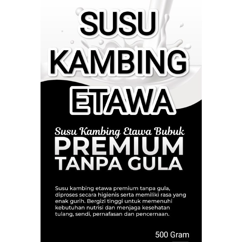 

Ettawa bubuk 500 gram, membantu menyehatkan paru-paru dan masalah pernafasan