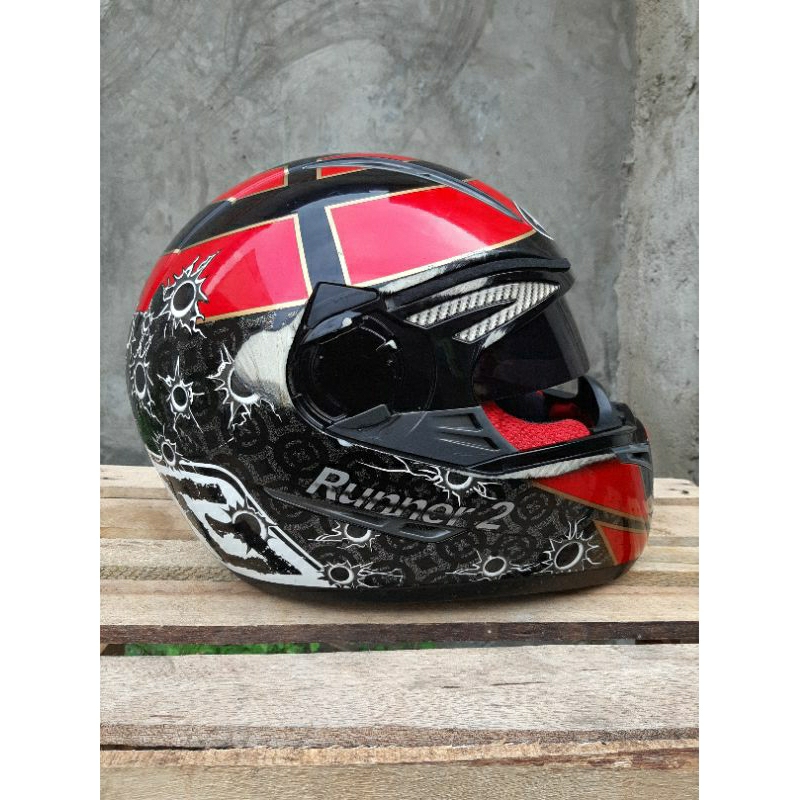 Helm Kyt Runner 2 Motif (Bekas)