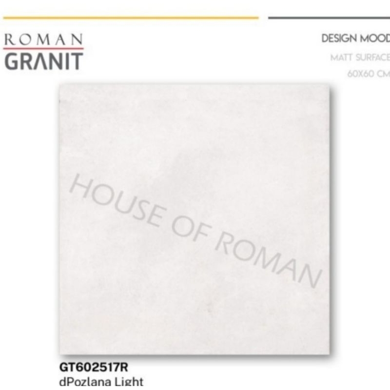 Roman Granit GT602517R dPozlana Light 60x60 kw1