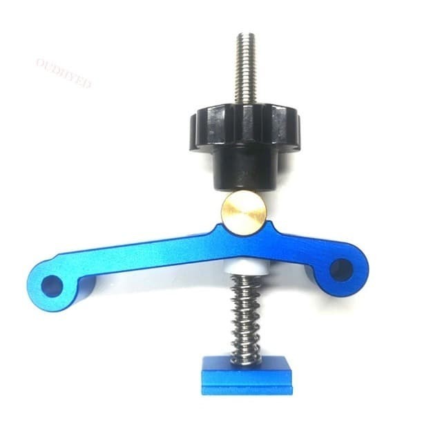 T-slot T-track Klem Penekan Aluminium Biru