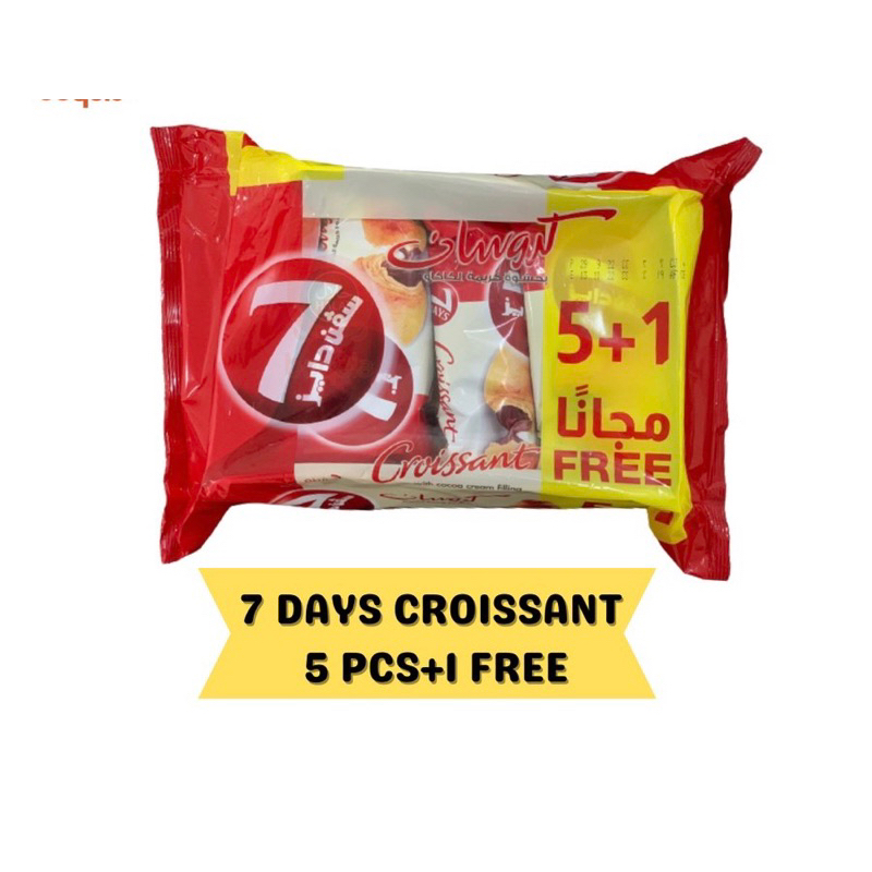 

READY STOCK ROTI 7DAYS ORIGINAL ARAB SAUDI Croissant Cokelat Stroberi