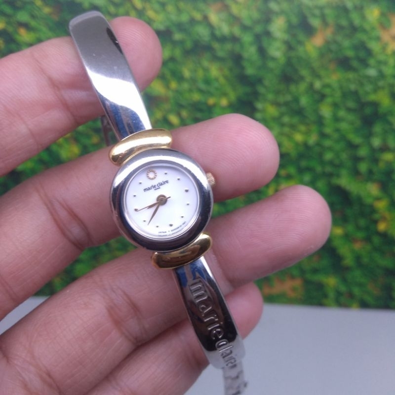 Jam tangan wanita original Marie claire paris H25261 01 japan