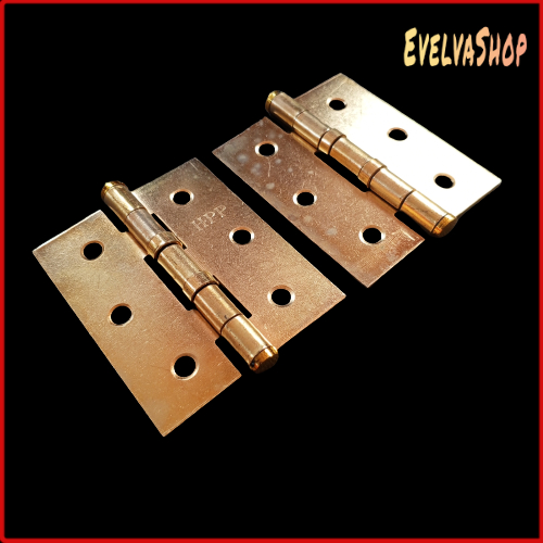 Engsel Pintu Plat Engsel Jendela Kuning 3 Inch