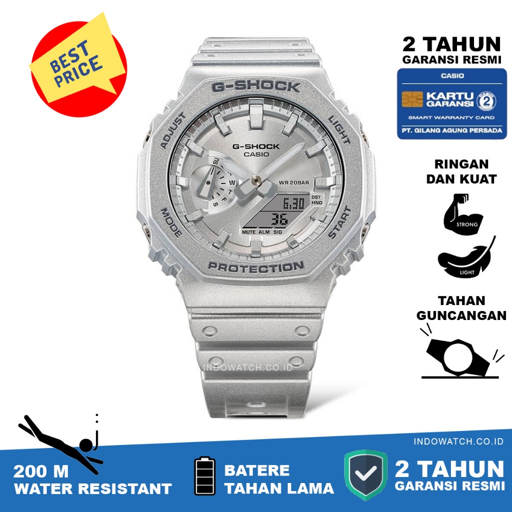 Casio G-Shock GA-2100FF-8A g shock ga2100 ga 2100 original garansi resmi